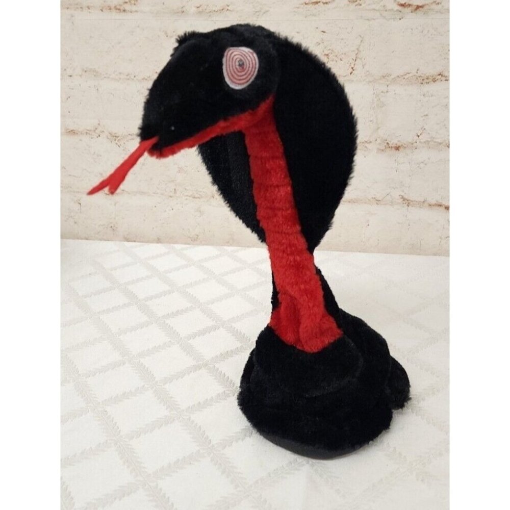 Dan Dee Halloween Dancing Light Up Animated Musical Snake Charmer Cobra Plush